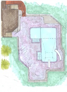 South Lyon Pool designs by Legendary Escapes Pools Final Blueprint