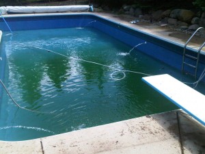 Pool Opening in Progress: Pietila Pools Services