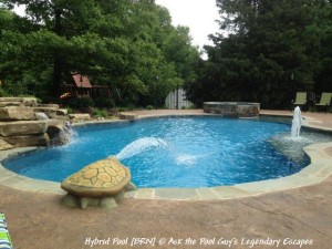 A Hybrid Swimming Pool by Legendary Escapes Ask the Pool Guy, Michigan