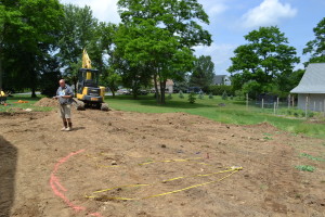 Al on a new construction site, marking out a road-map for the adventure that is building a Legendary Escape