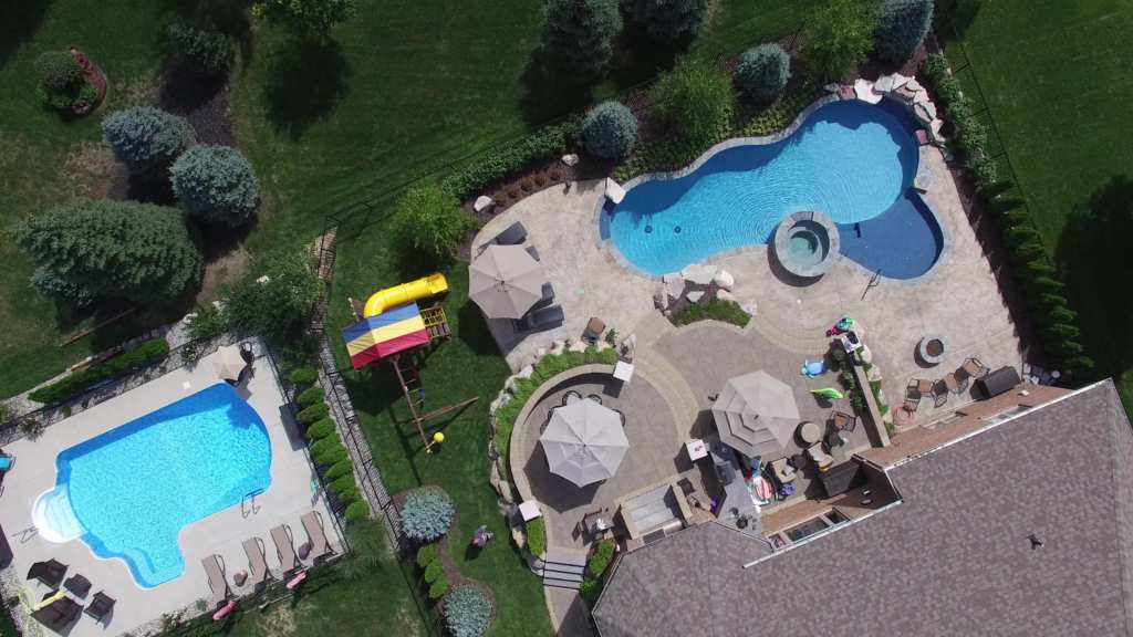 Shelby Township Michigan Hybrid Pool by Legendary Escapes