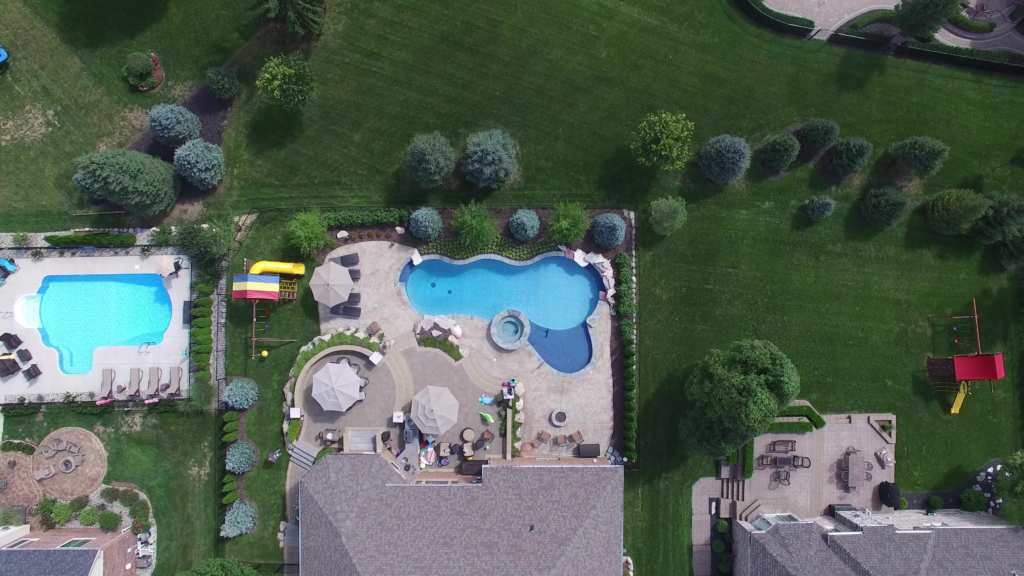 Shelby Township Michigan Hybrid Pool by Legendary Escapes